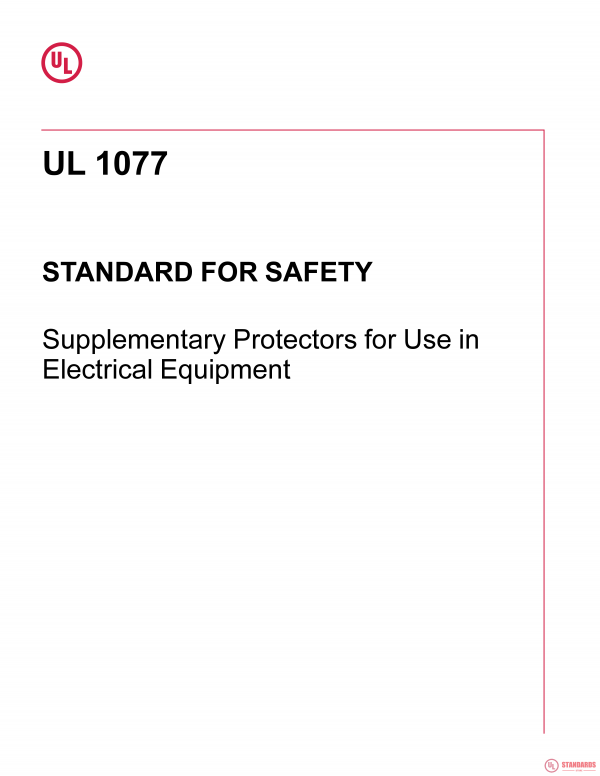 UL 1077 PDF
